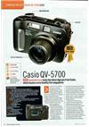 Casio QV 5700 manual. Camera Instructions.