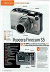 Kyocera Finecam S 5 manual. Camera Instructions.
