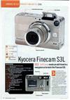 Kyocera Finecam S 3 L manual. Camera Instructions.
