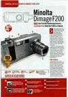Minolta Dimage F 200 manual. Camera Instructions.