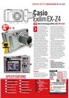 Casio Exilim EX Z 4 manual. Camera Instructions.