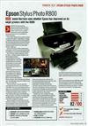 Epson R 800 Stylus Photo manual. Camera Instructions.