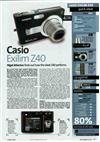 Casio Exilim EX Z 40 manual. Camera Instructions.