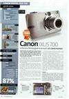 Canon Digital Ixus 700 manual. Camera Instructions.