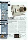 Casio Exilim EX Z 57 manual. Camera Instructions.