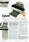 Epson R 2400 Stylus Photo manual. Camera Instructions.