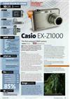 Casio Exilim EX Z 1000 manual. Camera Instructions.
