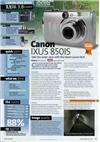 Canon Digital Ixus 850 IS manual. Camera Instructions.