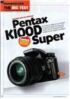 Pentax K 100 D Super manual. Camera Instructions.