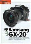 Samsung GX 20 manual. Camera Instructions.