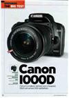 Canon EOS 1000D manual. Camera Instructions.