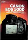 Canon EOS 500D manual. Camera Instructions.