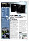 Ricoh CX 1 manual. Camera Instructions.