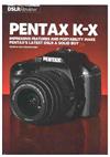 Pentax KX manual. Camera Instructions.