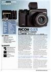 Ricoh GXR manual. Camera Instructions.