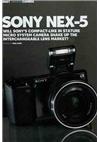 Sony NEX 5 manual. Camera Instructions.