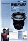 Zeiss Ikon 18/3.5 manual. Camera Instructions.