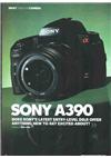 Sony A390 manual. Camera Instructions.