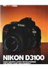 Nikon D3100 manual. Camera Instructions.