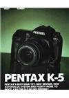 Pentax K 5 manual. Camera Instructions.