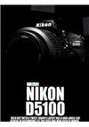 Nikon D5100 manual. Camera Instructions.