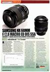 Samsung 60/2.8 manual. Camera Instructions.