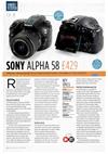 Sony A58 manual. Camera Instructions.