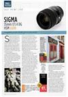 Sigma 35/1.4 manual. Camera Instructions.