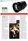 Sigma 50/1.4 manual. Camera Instructions.